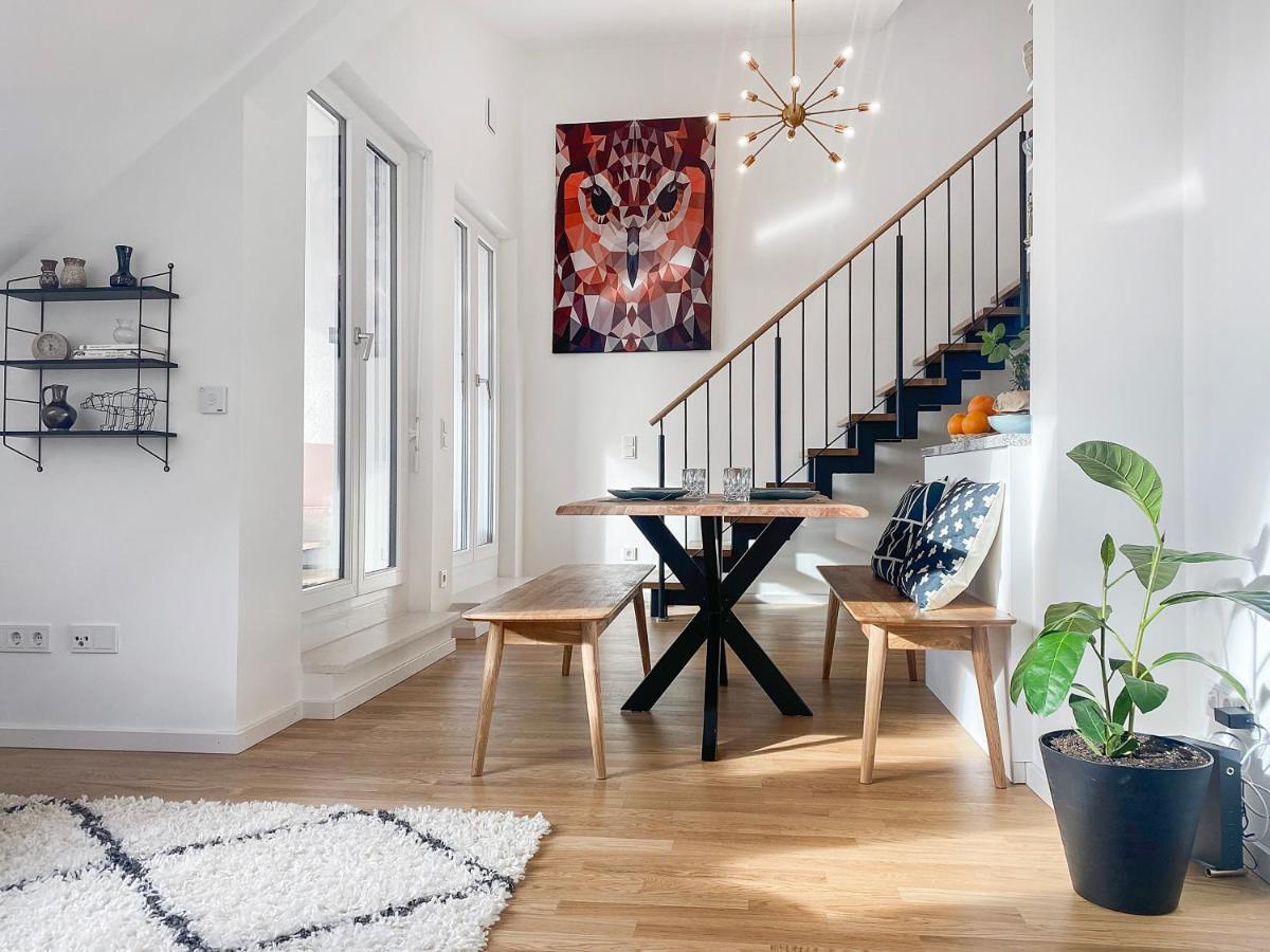 Modern & Stylisch - Penthouse-Feeling Nahe Flughafen Muenchen Apartman Freising Kültér fotó